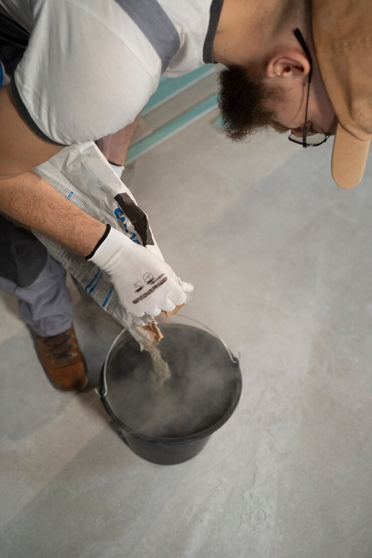 tiler working renovation apartment 23 2149278574