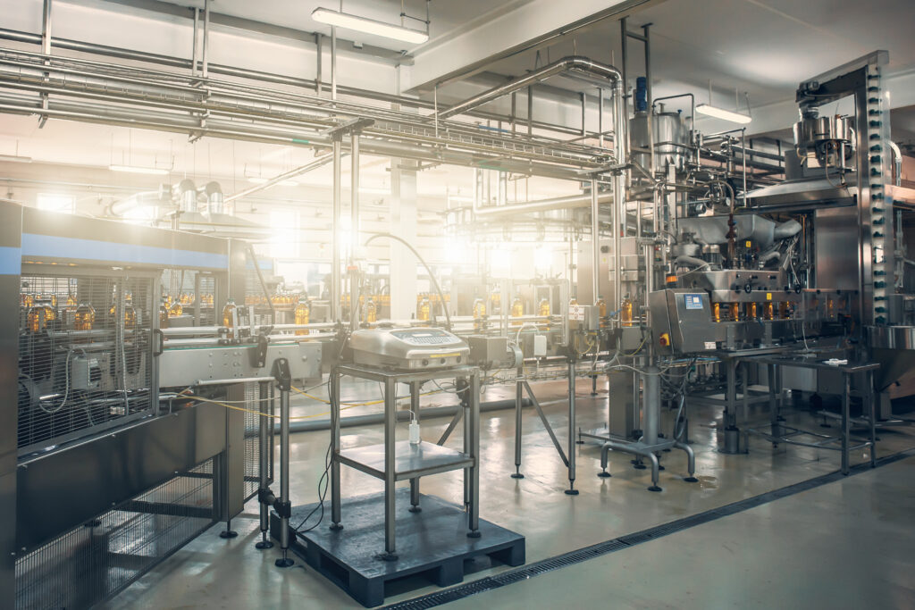 bottling beverage food grade flooring brewery